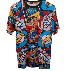 Drill Clothing Oh Snap Comic Pop Art T Shirt Size M